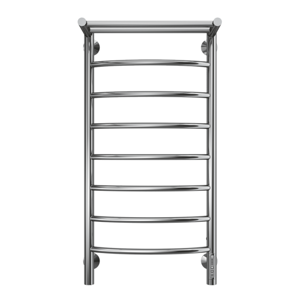 Полотенцесушитель электрический Terminus Классик П8 400х850 мм, терморегулятор, полка