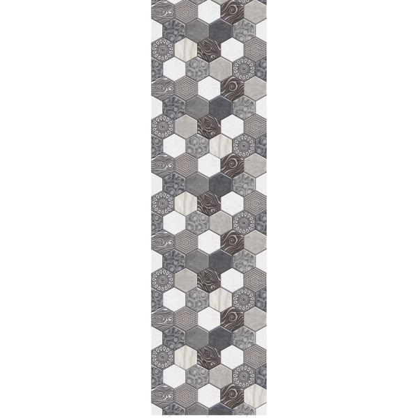 Панель стеновая 2,7х0,25м "Плаза (декор)" 9мм ( комплект 3шт)