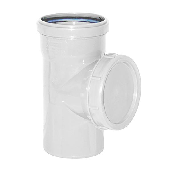 Ревизия с крышкой бесшум. D50 (уп. 20шт.) Синикон 516003.K