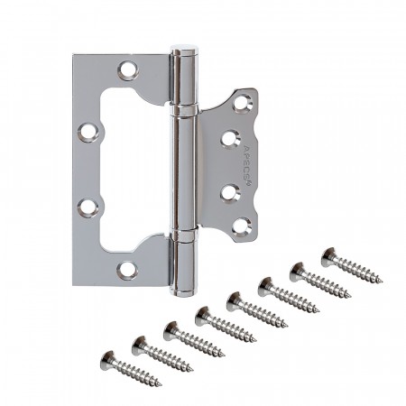 Петля накладная 100х75х2,5-B2-Steel-CR, Apecs, хром