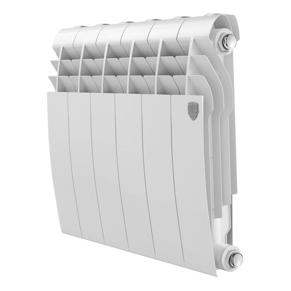 Радиатор биметаллический Royal Thermo BiLiner Bianco Traffico 350/87 6 секц.