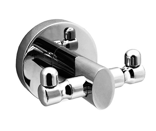 K-6223D Крючок двойной для одежды настенный Rhein