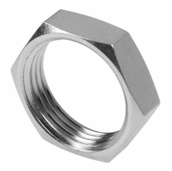 Гайка низкая DIN 431 14 H BG 1/8  SW 19&D 431 14 H BG 1/8 SW