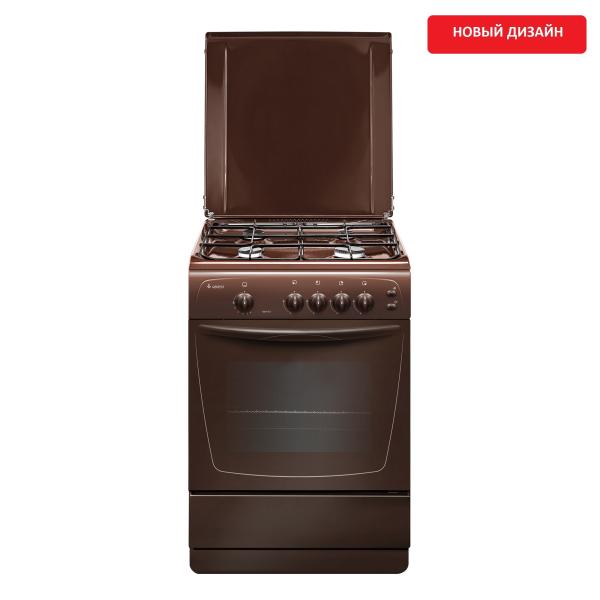 Плита газовая Gefest ПГ 1200 С6 К19, коричневая, 60 см