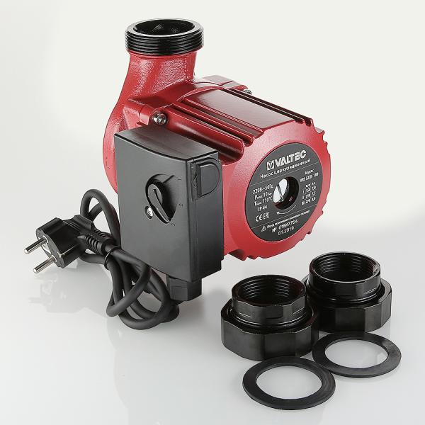 Насос циркуляционный Valtec VRS 32/8, 180 мм, с гайками