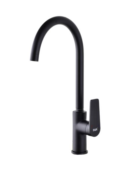 Смеситель для кухни D&K Bayern Furth DA1522405 черный