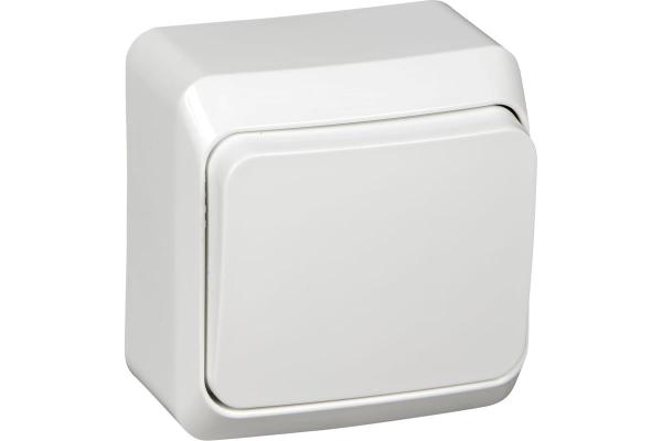 Выключатель 1-кл. откр. уст. 10А/250В бел. ЭТЮД (87915)