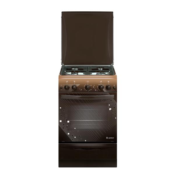 Плита газовая Gefest ПГ 5100-02 0010, коричневая, 50 см