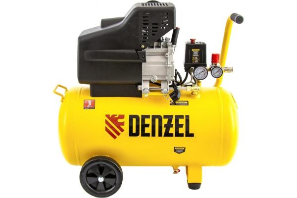Компрессор воздушный прям. привод DC1500/50, 1,5 кВт, 50 литров, 220 л/мин., Denzel