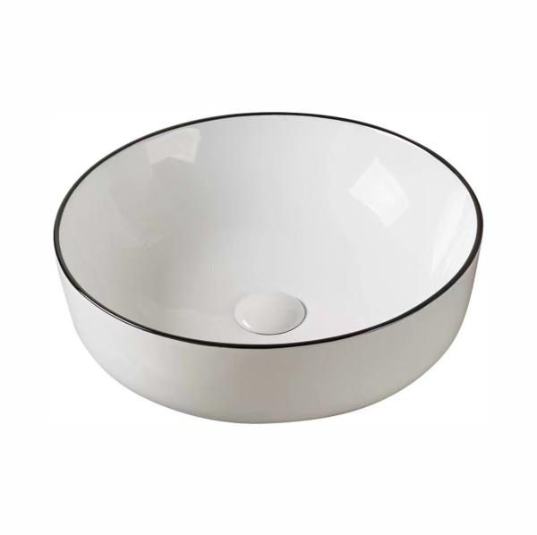 Раковина накладная EvaGold A428CBLG 41,5x41,5 см, EG090026