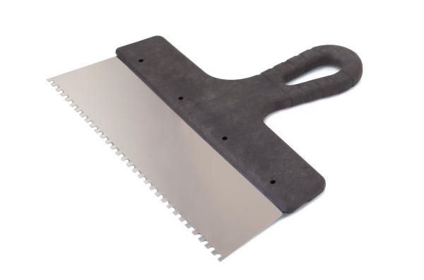 Шпатель зубчатый 250мм, 4*4мм, пластм. ручка (арт.91337112) Color Expert