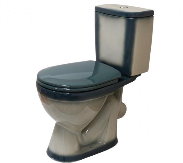 Унитаз-компакт Rosa Лира зеленый