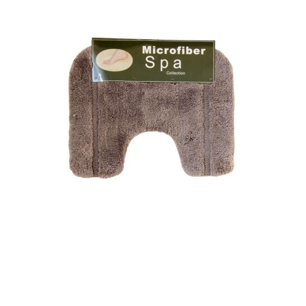Коврик для туалета Zalel Lux Border 55х45 см, серый