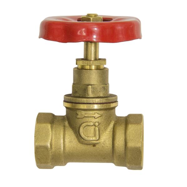 Клапан запорный для пара 1 1/2" Г-Г вентиль Цветлит латунь (24)