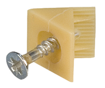 Держатель задней стенки 15х10 мм, светло-бежевый, Hafele, 260.09.410