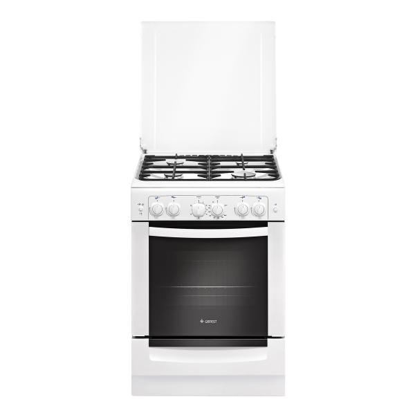 Плита газовая Gefest ПГ 6100-02, белая, 60 см