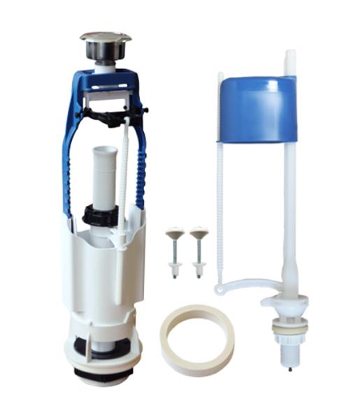 Арматура сантехническая А 105.57.14.3 (69.57.14.3) ( кнопка, хр., н/п.)