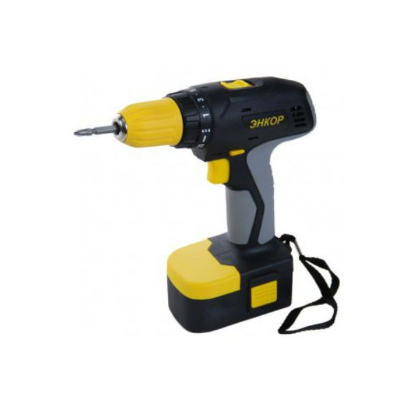 Дрель-шуруповерт аккумуляторная ДША-2 12ЭР/10М, кейс (50013) (ЭНКОР)