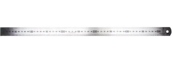 Линейка STAYER PROFI 0,5м нержавеющая, двухсторонняя гравированная шкала (3427-050_z01/3427-050_z02)