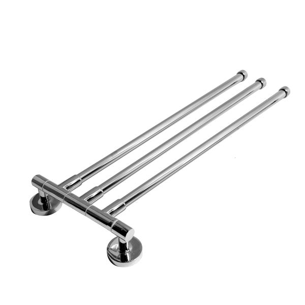 Полотенцедержатель АкваЛиния поворотный хром СS-902