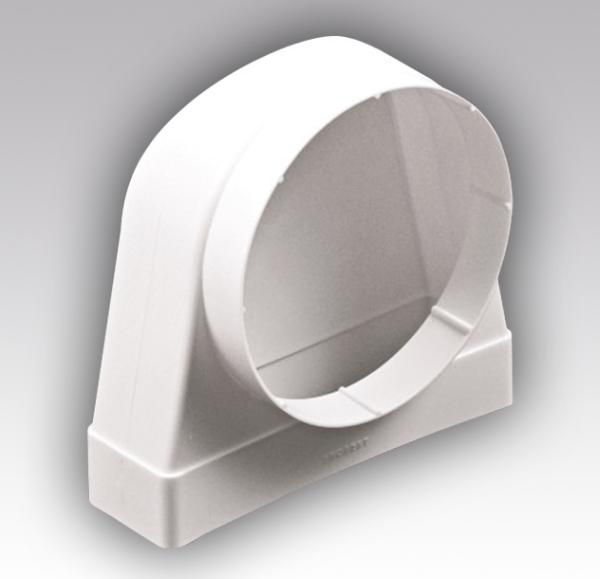 620СК16КП Соединитель угловой плоский канал - круглый канал ERA