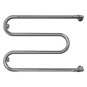 Полотенцесушитель водяной Арго М-образный 500х500 мм, 2 полки, полимерное покрытие