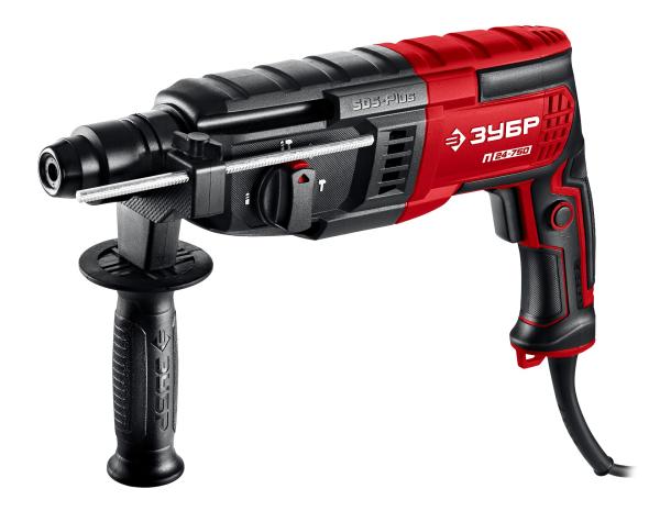 Перфоратор сетевой Зубр П-24-750, 750 Вт, SDS-Plus