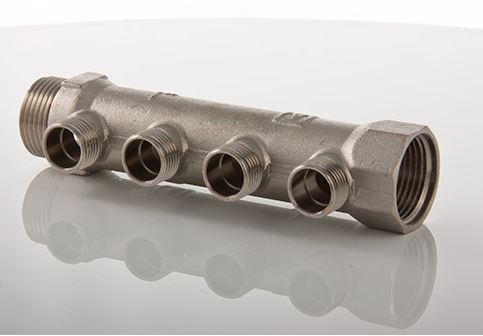 Коллектор Valtec, 1"х4 вых 1/2" нар Vt.500