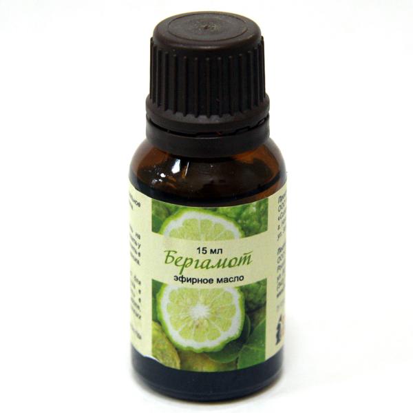 Масло эфирное БЕРГАМОТ, 15мл