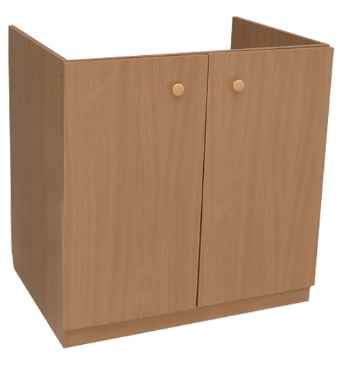 Подстолье под мойку 60x80 см, ольха