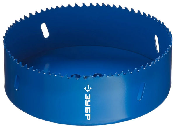 Коронка биметаллическая 133 мм, Зубр