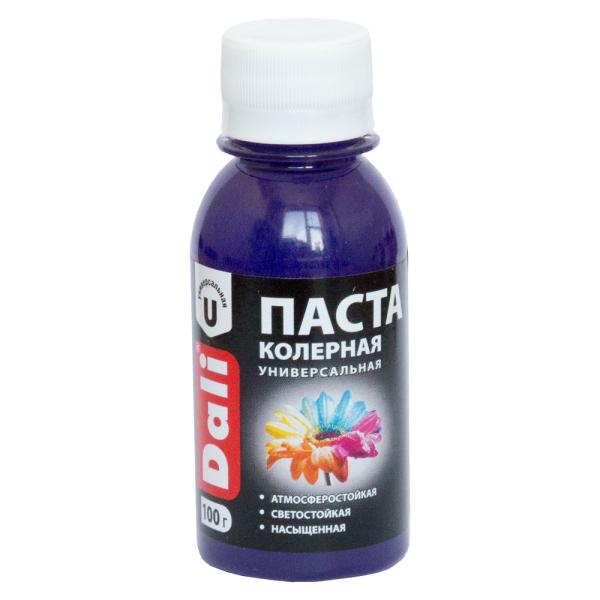 Паста колерная универсальная сиреневая 0,1кг DALI