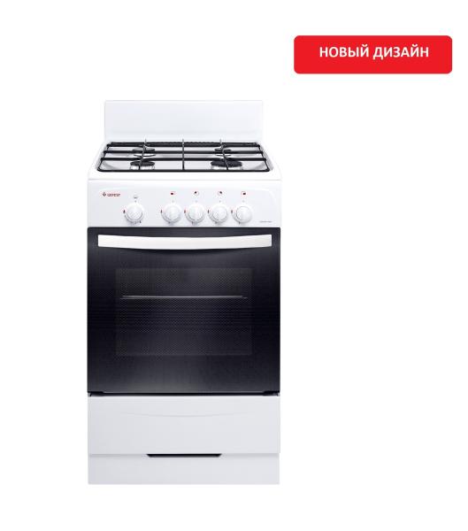 Плита газовая Gefest ПГ 3200-08, белая, 50 см