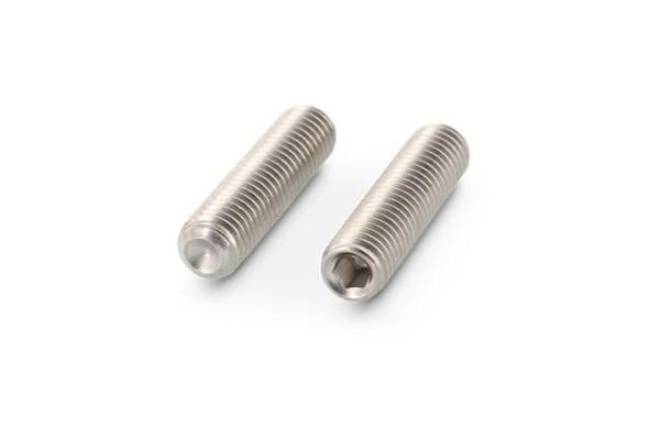 Винт установочный М 6х10 внутр. шестигран. с засверленным концом DIN916 А2 нерж