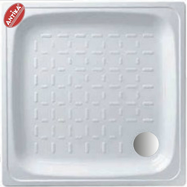 Поддон душевой стальной Antika 70х70 см