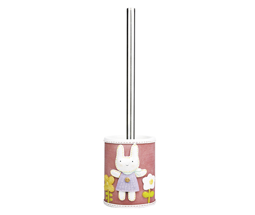 Ершик для унитаза WasserKRAFT Ammer розовый К-6427