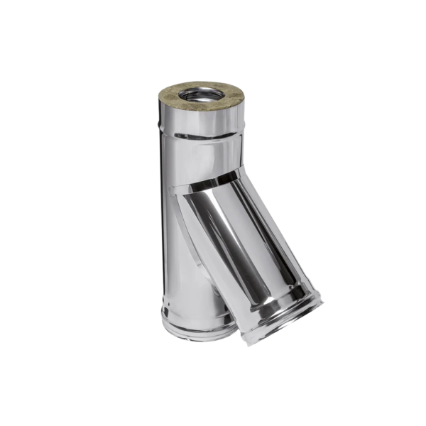 Сэндвич-тройник 135° (430/0,5мм + нерж.) Ф135х200