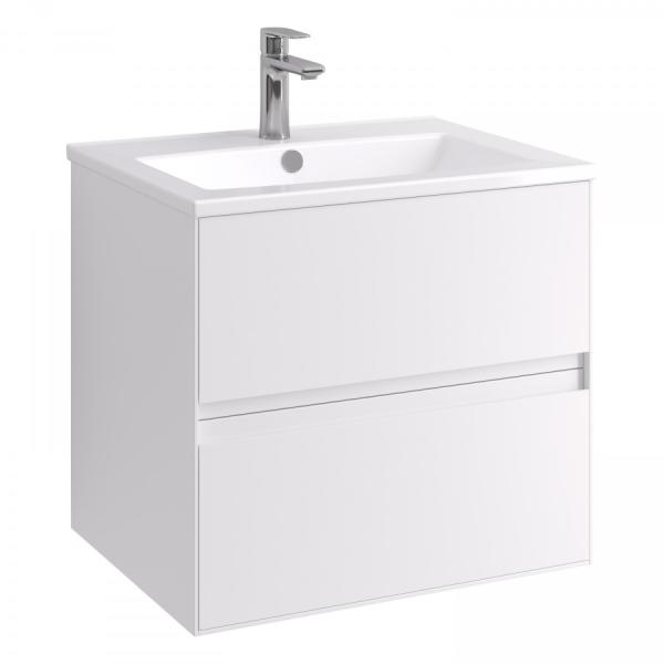 Тумба Aquaton Люмин 60 подвесная под раковину Элина 60, 1A293901A52B0