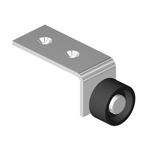 Ролик 30 мм опорный, узкая платформа, 90 грдусов