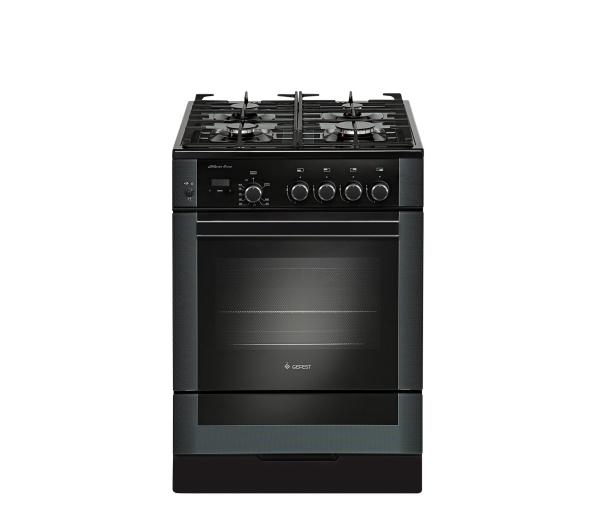 Плита газовая Gefest ПГ 6500-03 0044, черная, 60 см