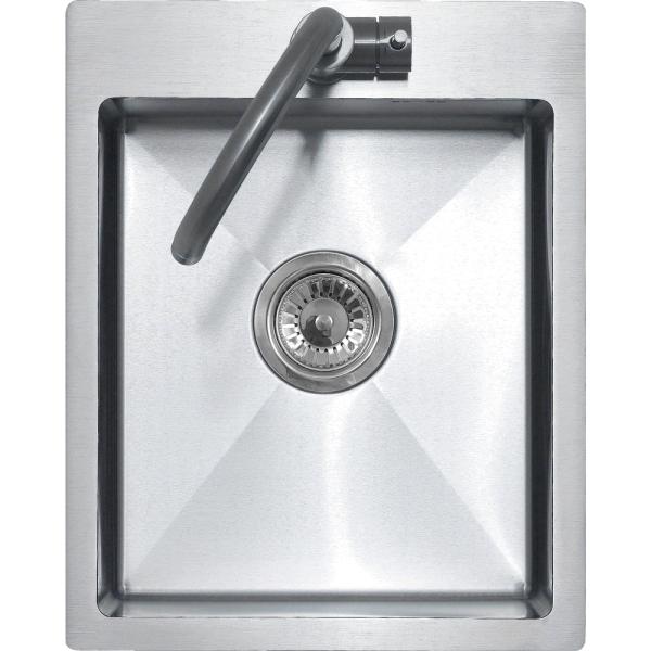 Мойка кухонная Melana ProfLine прямоугольная 40x50 см, нерж. сталь, сатин MLN-R4050H
