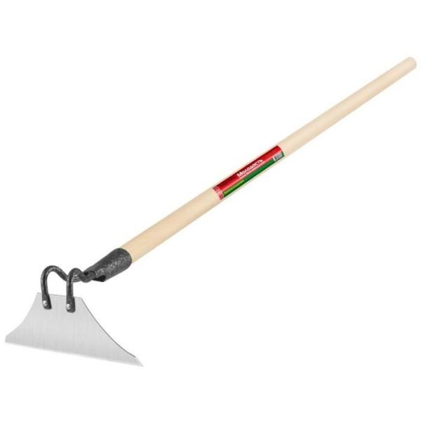 Тяпка БЛЦ с черенком ,220х80мм, нерж. сталь (1346-Ч) (ЦИ)