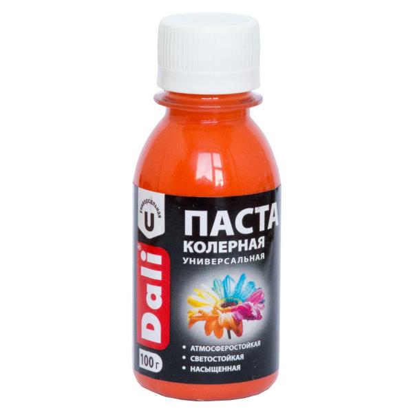 Паста колерная универсальная персик 0,1кг DALI