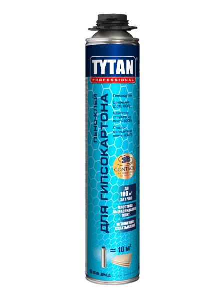 Клей-пена монтажная профессиональная, 840 мл, Tytan Professional
