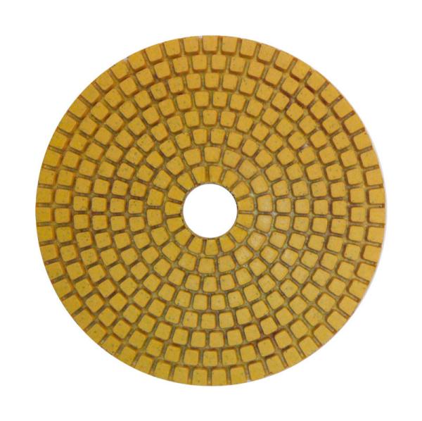 Круг алмазный гибкий шлифовальный "черепашка" d100, №800, мокрая шлифовка, DiStar