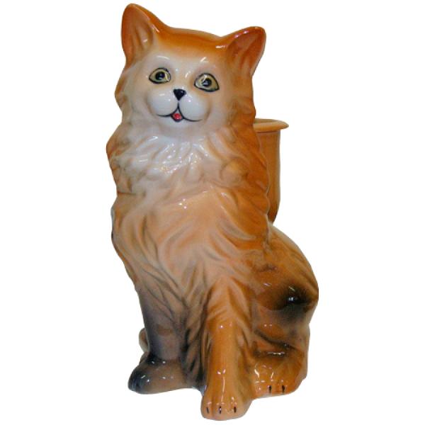 Ершик для унитаза ПКФ Фарфор Мурка коричневый