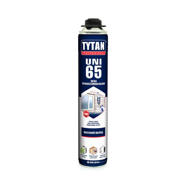 Пена монтажная профессиональная Tytan 65 Uni, 750 мл, летняя, Tytan Professional