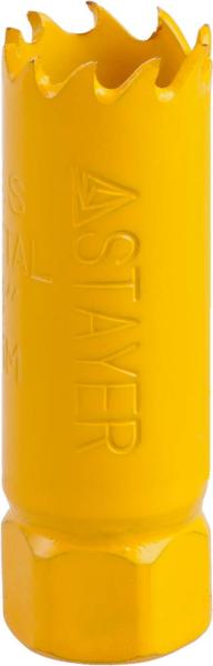 Коронка биметаллическая 19 мм, Stayer