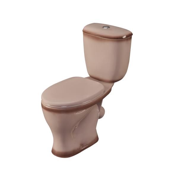 Унитаз-компакт Santeri Воротынский декор бежевый