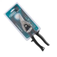 Ножницы по металлу  PIRANHA ,250мм,прямой и левый рез, сталь-CrMo, двухкомп. ручка (78321) (GROSS)